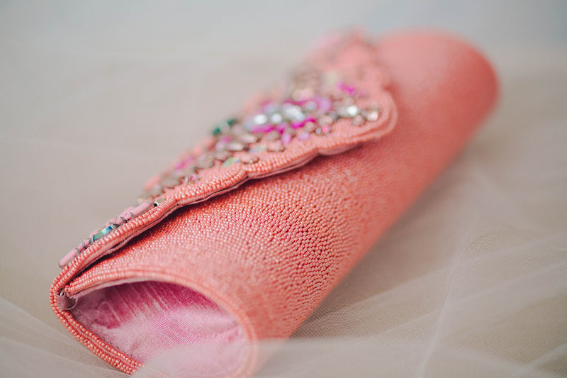 Elegant Butterfly Rhinestone Embellished Box Clutch Bag - Pink – Luxedress